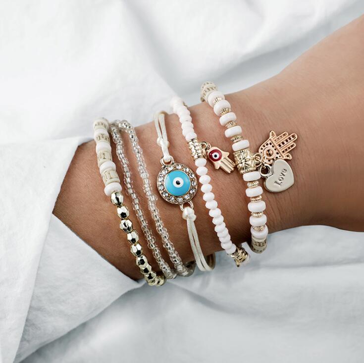 Set di Bracciali Hamsa