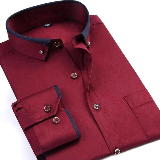 Pino | Camicia Classica a Maniche Lunghe
