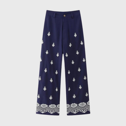 Pamela | Pantaloni a Gamba Larga