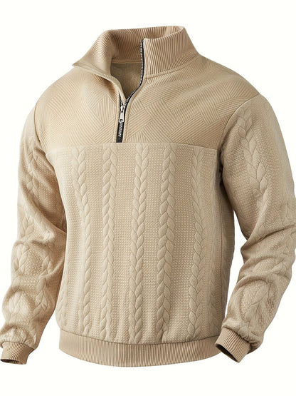 Calvin | Maglione vintage da uomo con zip