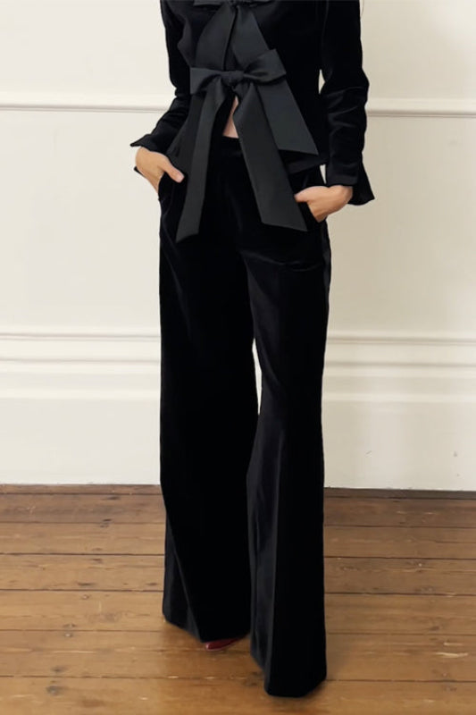 Paolla | Elegante set di nodi a fiocco in velluto