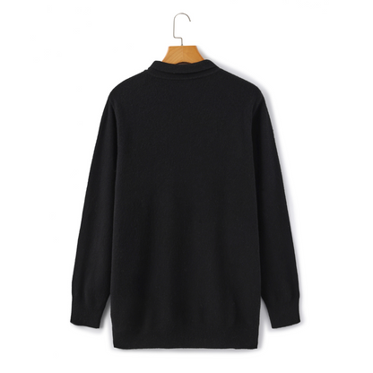 Romeo | 100% Cashmere Polo a Maniche Lunghe