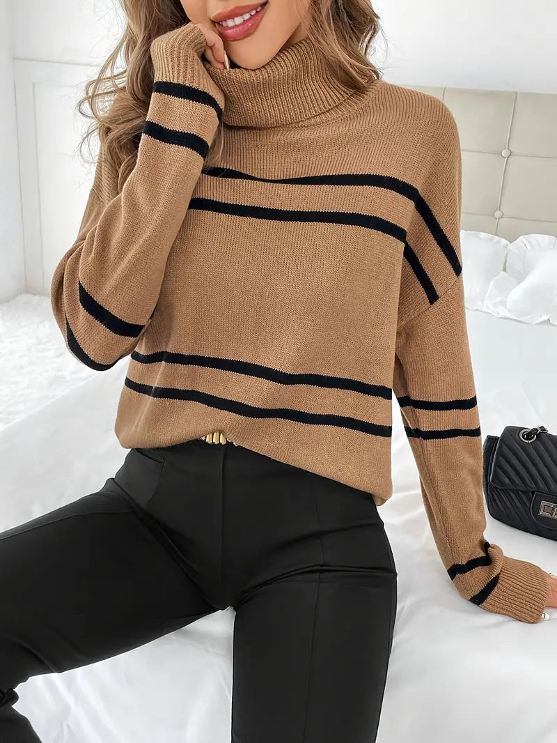 Cecilia | Maglione in cashmere a righe