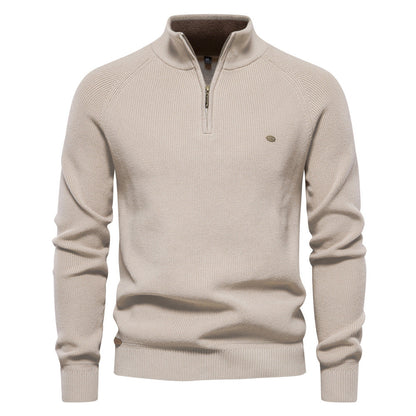 Donatello | Maglione con mezza zip