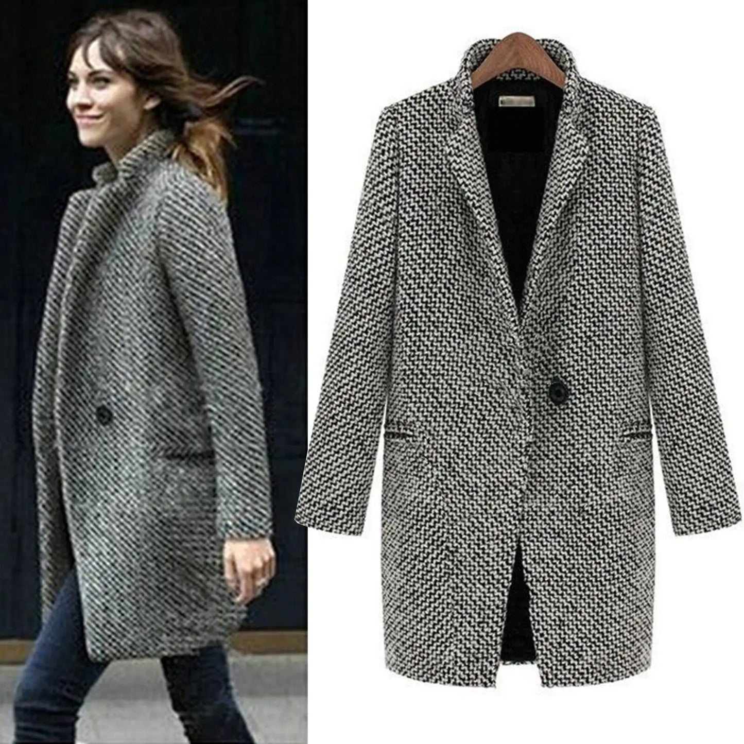 Jennifer | Cappotto Lungo di Lana