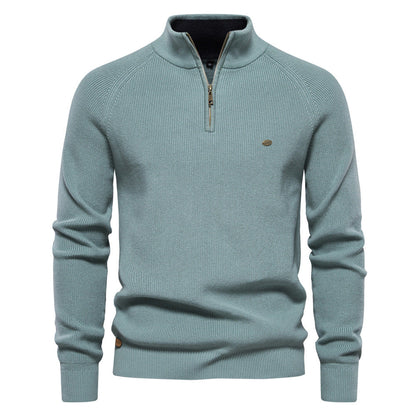 Donatello | Maglione con mezza zip
