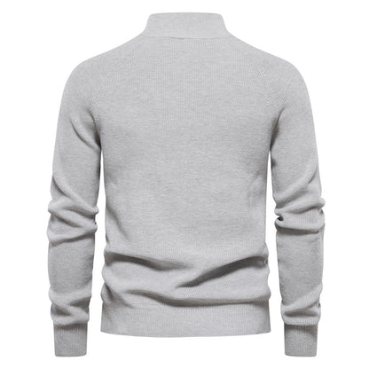 Donatello | Maglione con mezza zip
