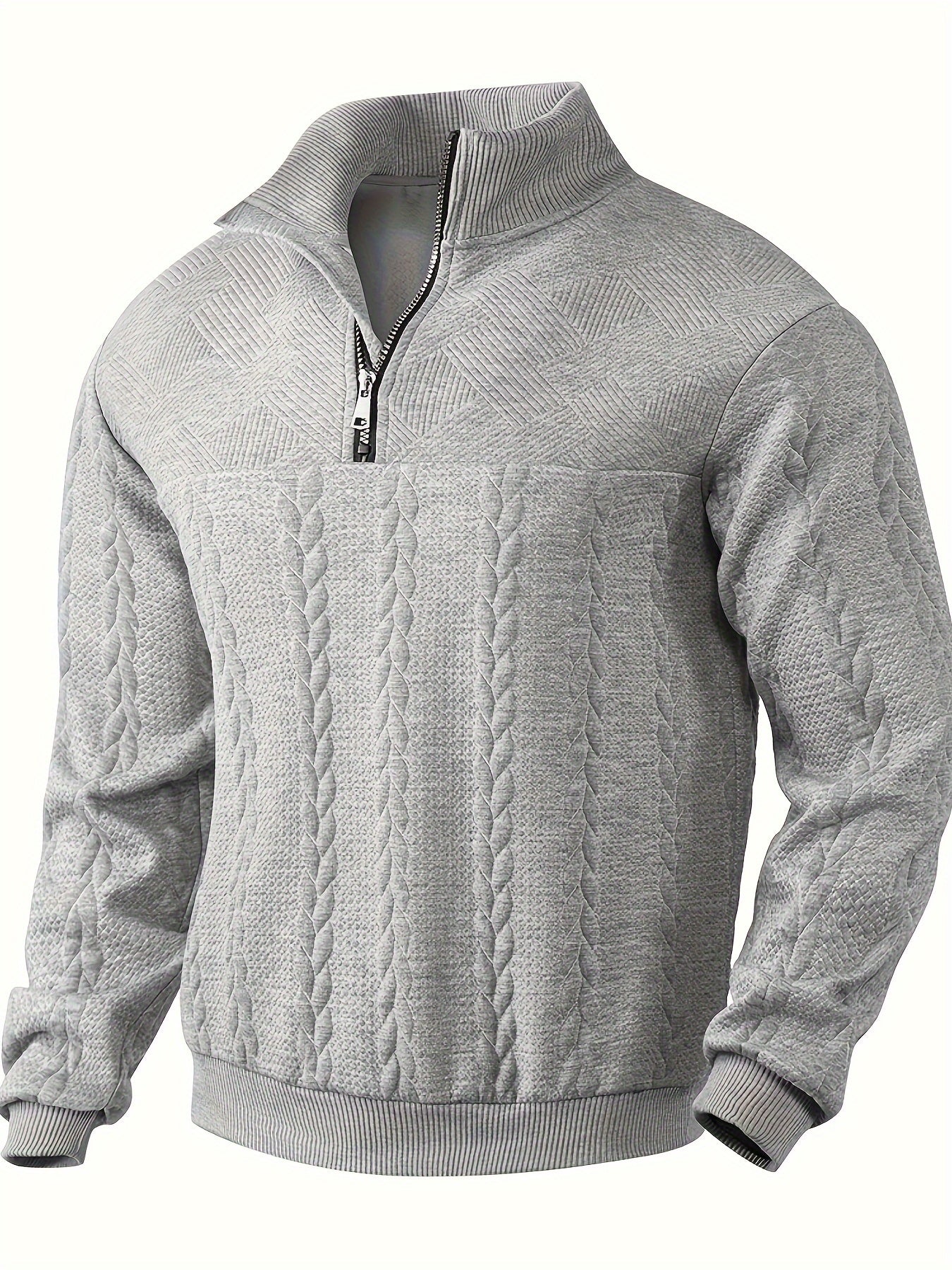 Calvin | Maglione vintage da uomo con zip