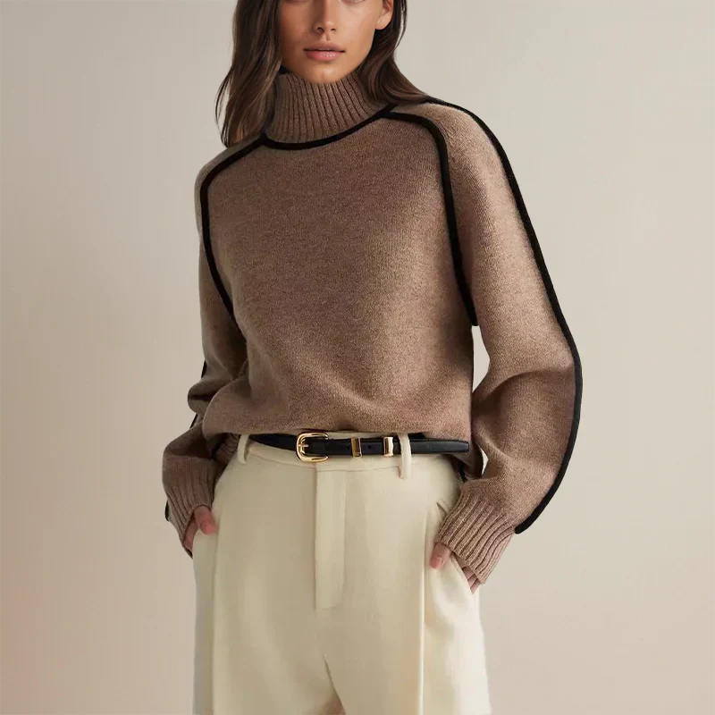 Francis | Maglione Dolcevita in Cashmere Chic